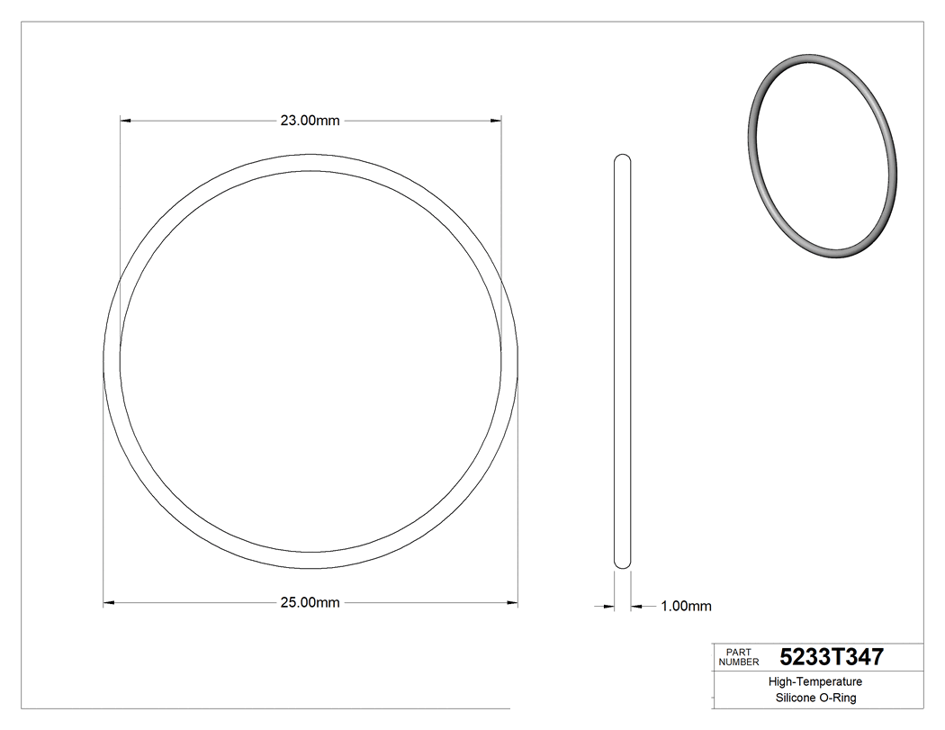 Technical drawing - 5233T347